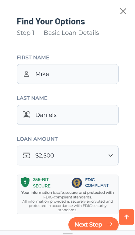 Loan matching process